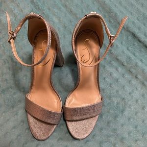 Sam Edelman silver heels